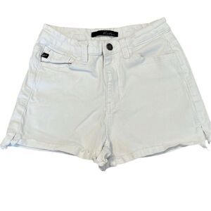KanCan White Denim Shorts